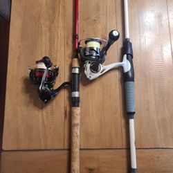 Fishing Rods And Tackle Box