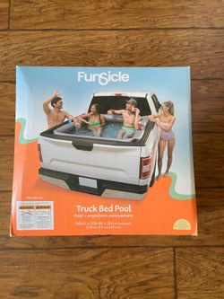 Truckbed Pool Camping Home Truck Party Easy Setup Swimming Pool Travel Offgrid