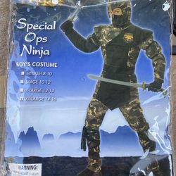 Boys Special Ops Ninja Halloween Costume 
