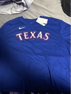 brand new texas rangers jersey shirt men’s size XXL