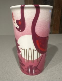 Miami Starbucks mug - no lid