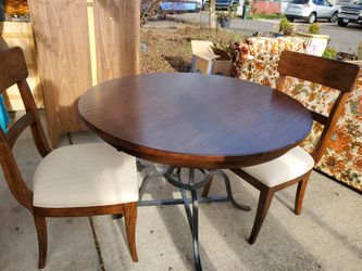 Table and chairs