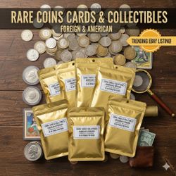 Lot Of Coins, Cards & Collectibles 