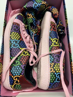 GUCCI Rainbow GG Sneakers – Limited Edition – Size 37.5 (Women’s 7.5–8)