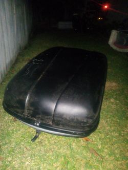 Sears Car Roof Storage Bin Topper Storage Roof Rack Fits Any Car Or Van