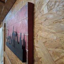 Wall Decor Skyline Of  Parris 