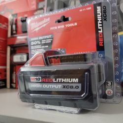 MILWAUKEE M18 BATTERY 8.0