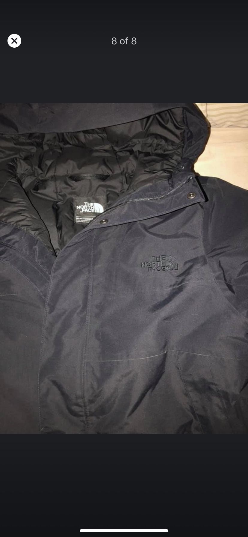 North face parka men Size:Medium