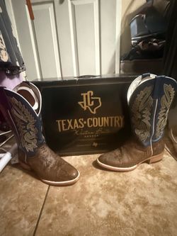 Texas country boots