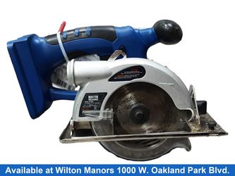 Master Mechanic 567865 Blue Cordless Circular Saw