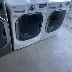 Lg Washer And Electric Dryer 