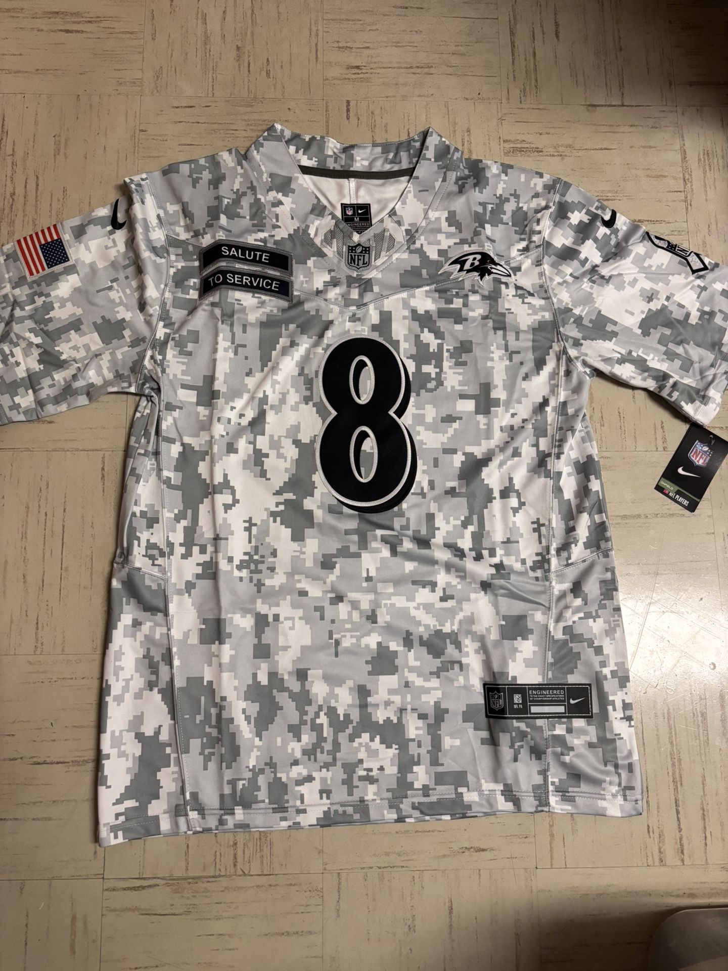 Lamar Jackson Salute To Service Jersey 