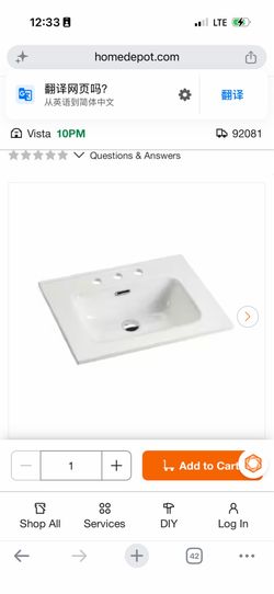 /Vessel Sinks/cadeninc Vessel Sinks Shop cadeninc 24 in. x 18 in. White Ceramic Rectangular Bathroom Vessel Sink, Bathroom Single Vanity Top without O