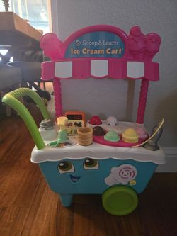 Leap frog scoop and learn ice cream cart