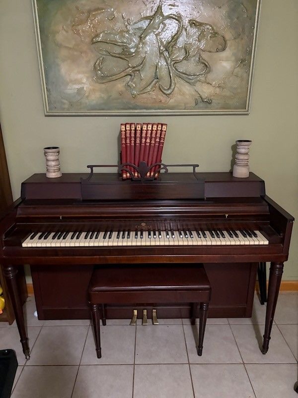 Wurlitzer Piano with bench