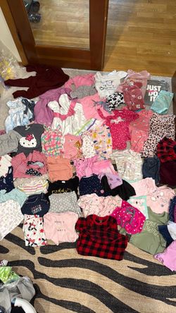 Large Lot of Baby/Toddler Girl Clothing 18 m -24 m 2T