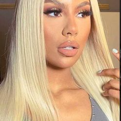 Lace Front Blonde Wig, Premium Quality 