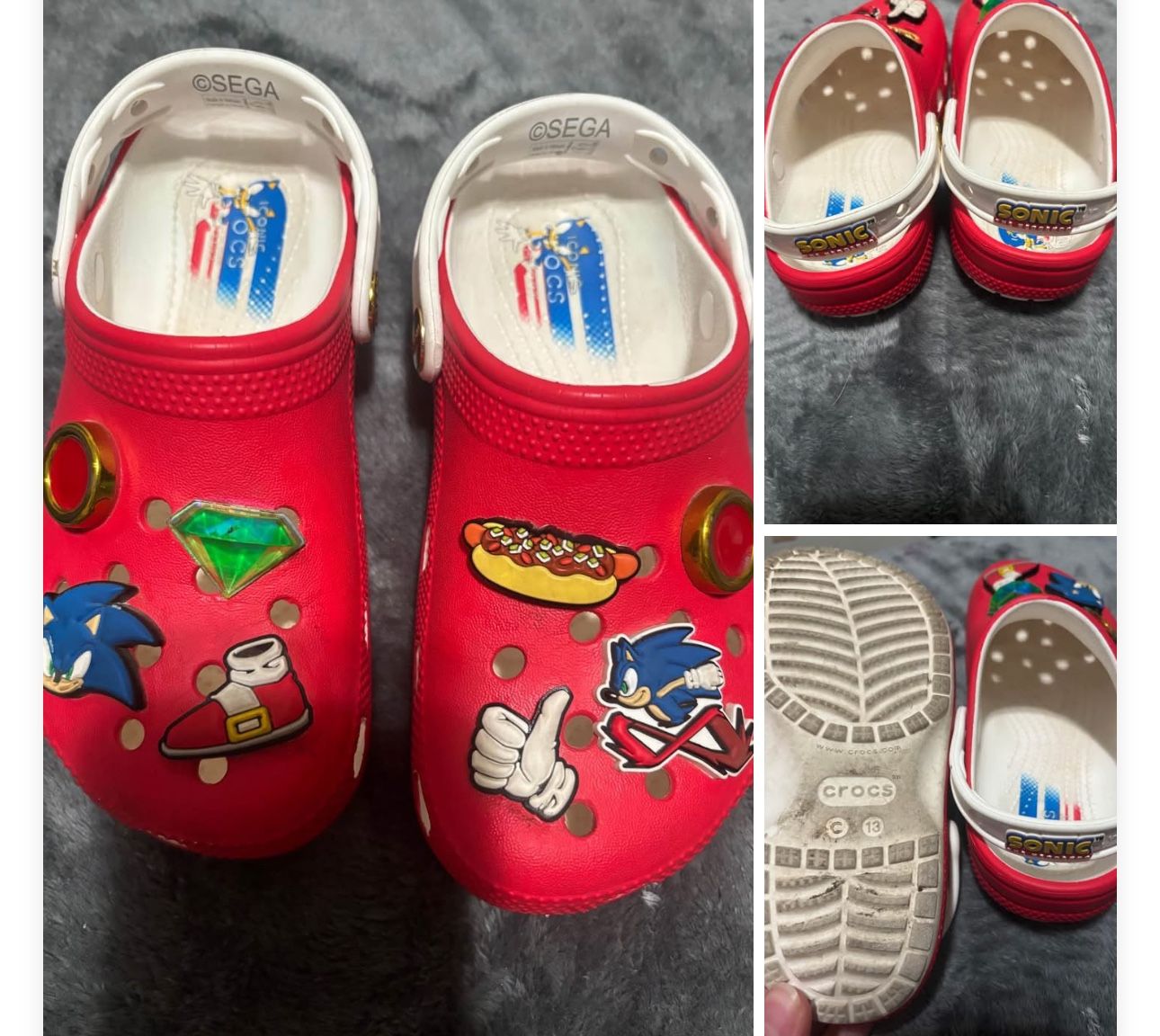 Sonic Boy Crocs
