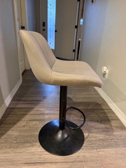 2 Faux Leather Bar Stools ( Gently used )