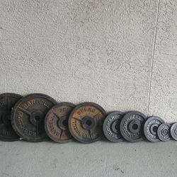 OLYMPIC WEIGHT SET