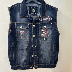 Men’s Denim Vest
