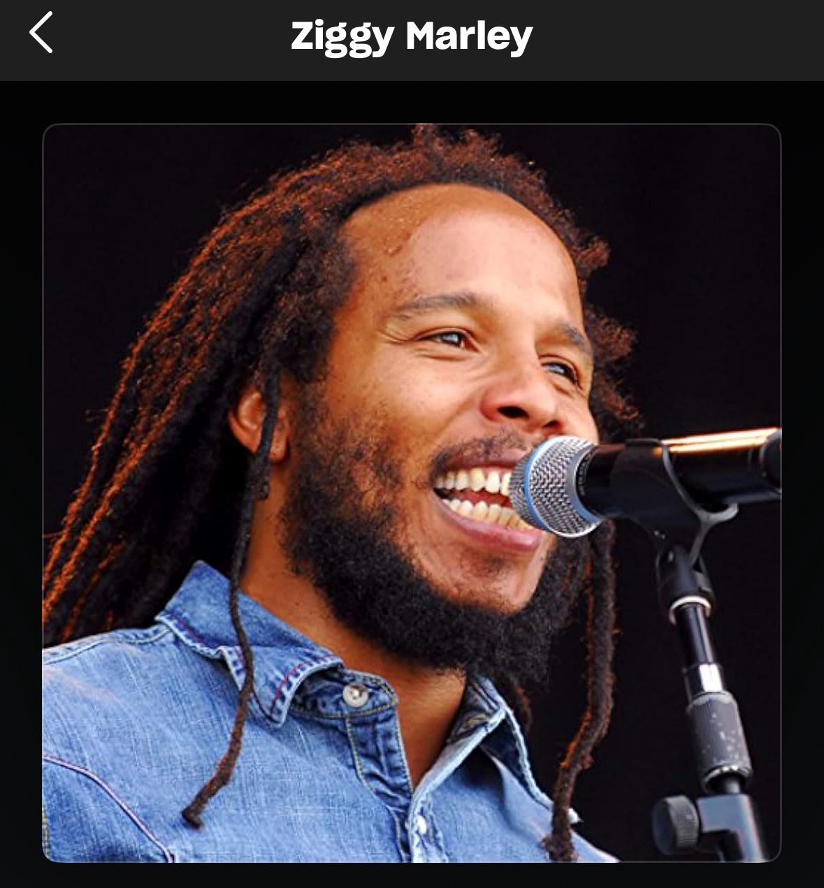 Ziggy Marley And Burning Spear Irvine 10/19