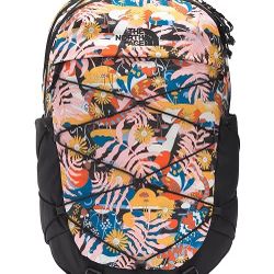Used-THE NORTH FACE Women's Borealis Commuter Laptop Backpack, TNF Black International Women’S Collection Print/TNF Black, One Size