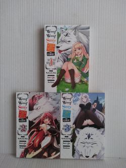Woof Woof Story: Set of English manga Books volumes 1 to 3