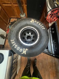 Racing slicks with 8x170mm rims