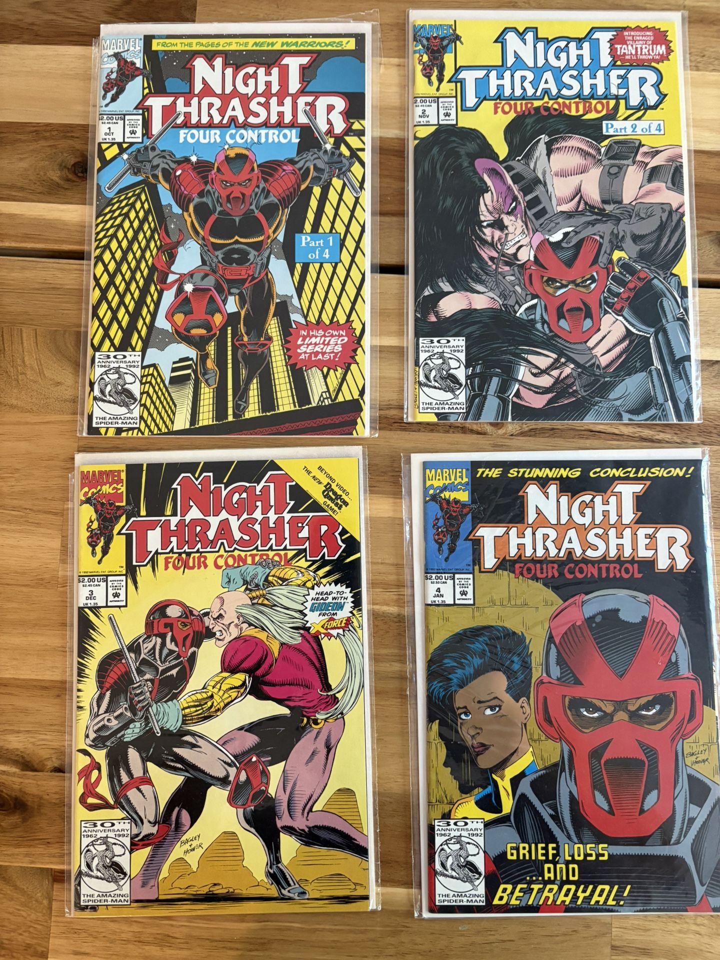 Night Thrasher: Four Control Marvel Comics