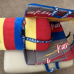 Camp Kanakuk Blob Pillow and Crazy Chair 