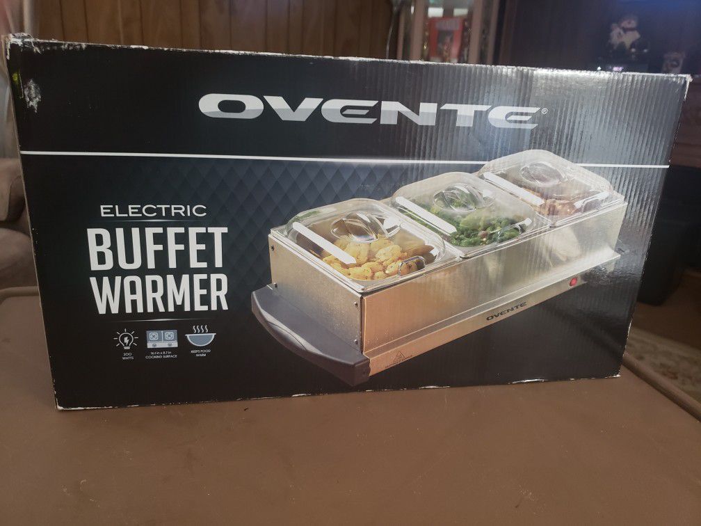 Electric buffet warmer