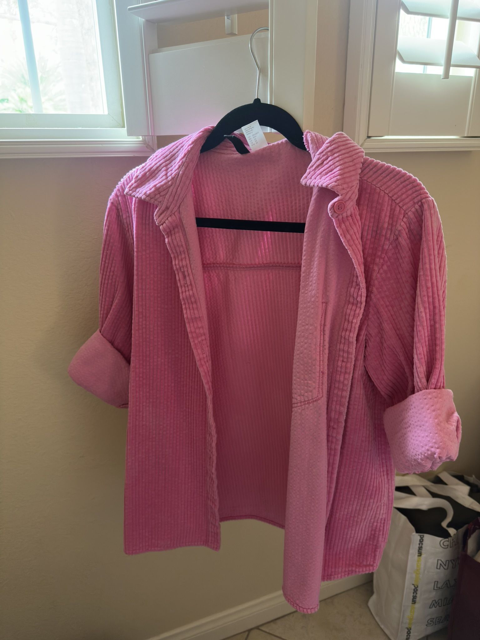 H&M pink jacket size XS