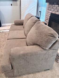 Like new Stonemeade sofa from mores furniture