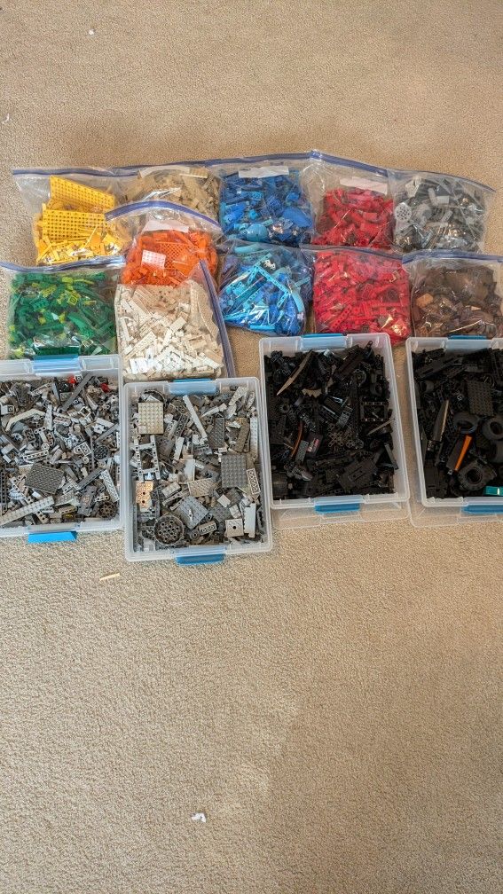 Lots Of Sorted Legos (CASH ONLY)