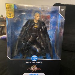 Gold Label Unmasked Keaton Batman Statue