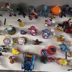 Variety Of Vintage, Cartoon Figurines