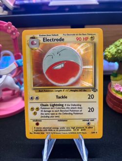 Pokemon TCG Electrode 2/64 Jungle Holo Rare - Lightly Played LP