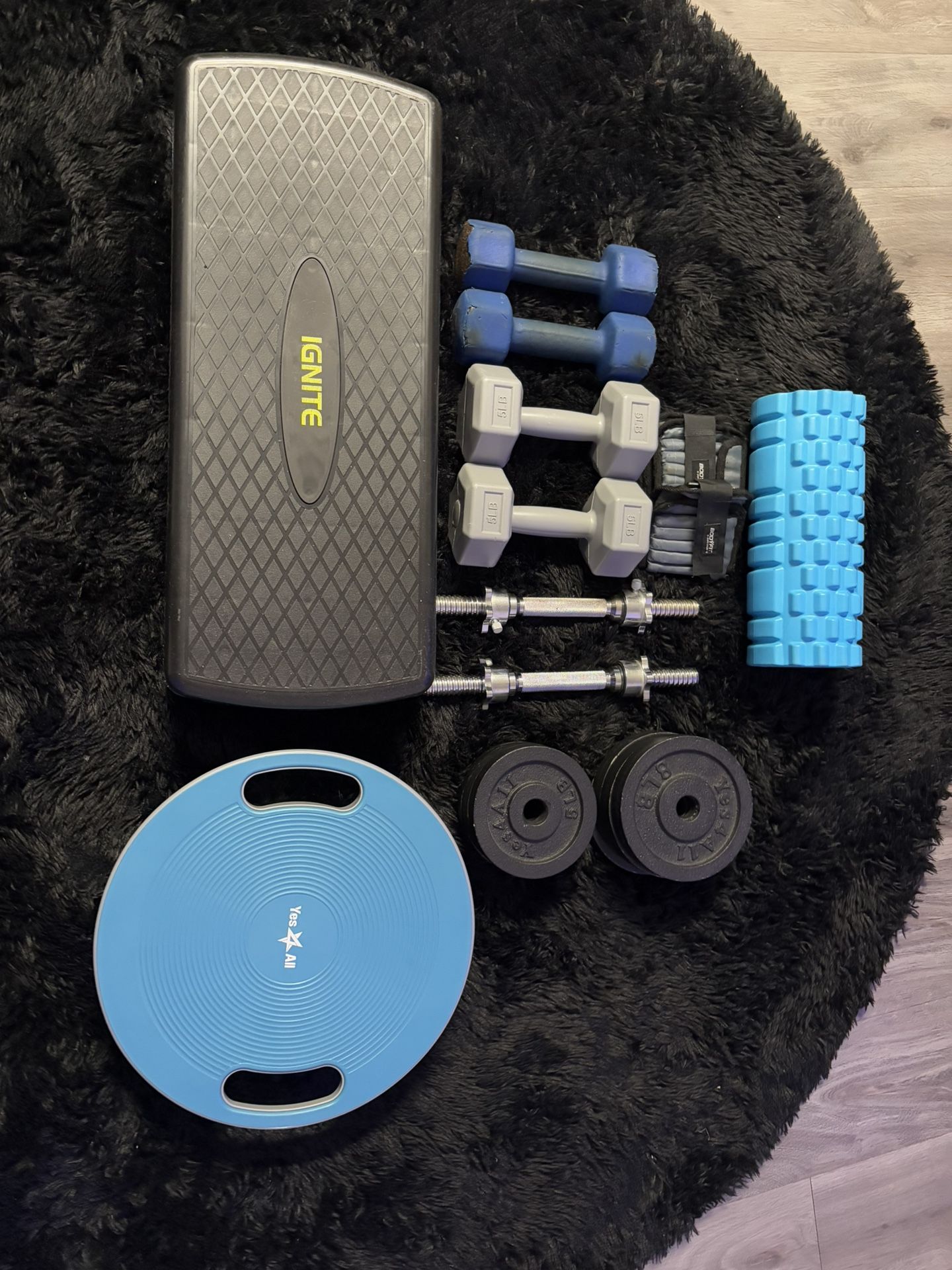 Home Workout Equipment Bundle – $100 (All Included)