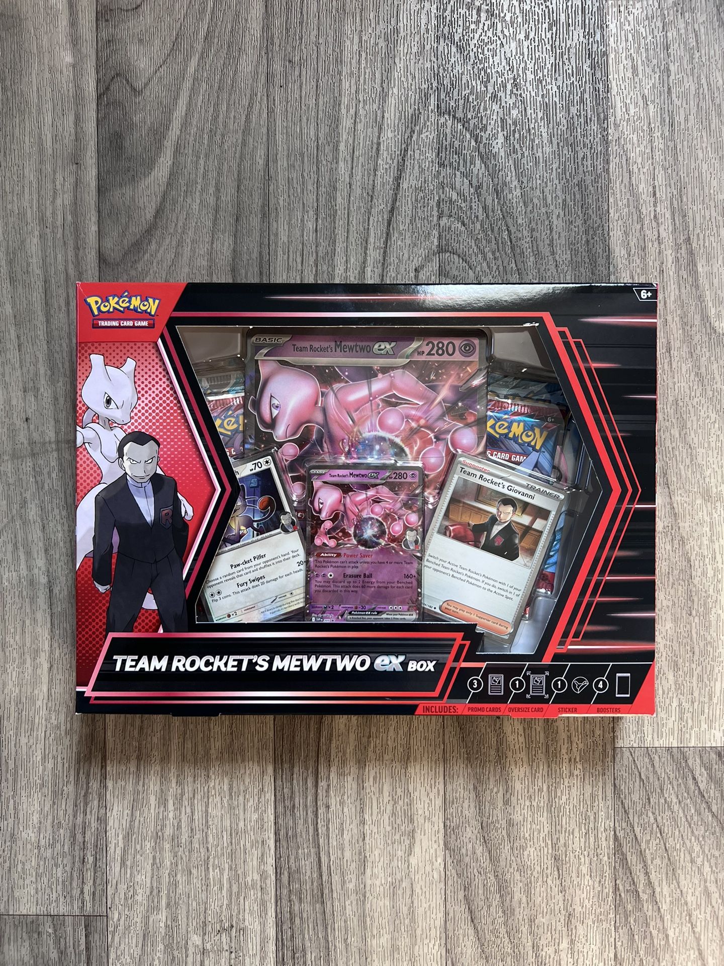 Team Rockets Mewtwo EX Box