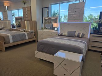 Must go Newu Queen LED 7pc bedset