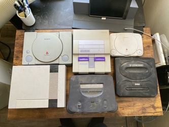 Retro Gaming Console Lot of 6