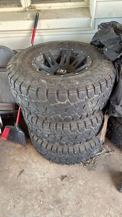 Used Rim And Tires Set If 4