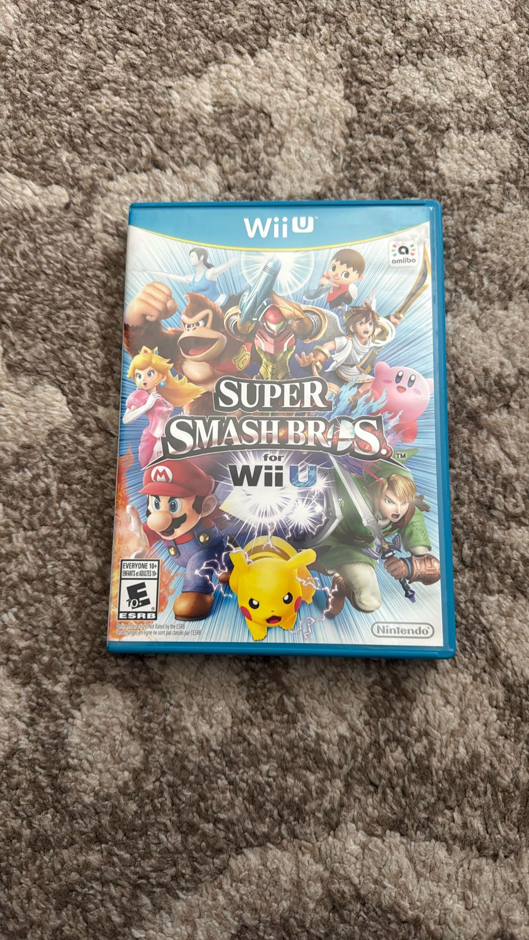 Super Smash Bros For Nintendo Wii U 