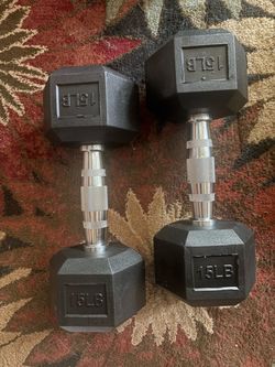 15lb dumbbells