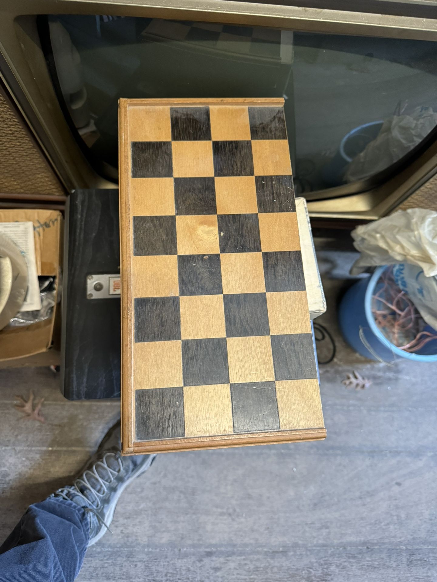 Chess And Checker Set