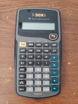 TI-30XA calculator