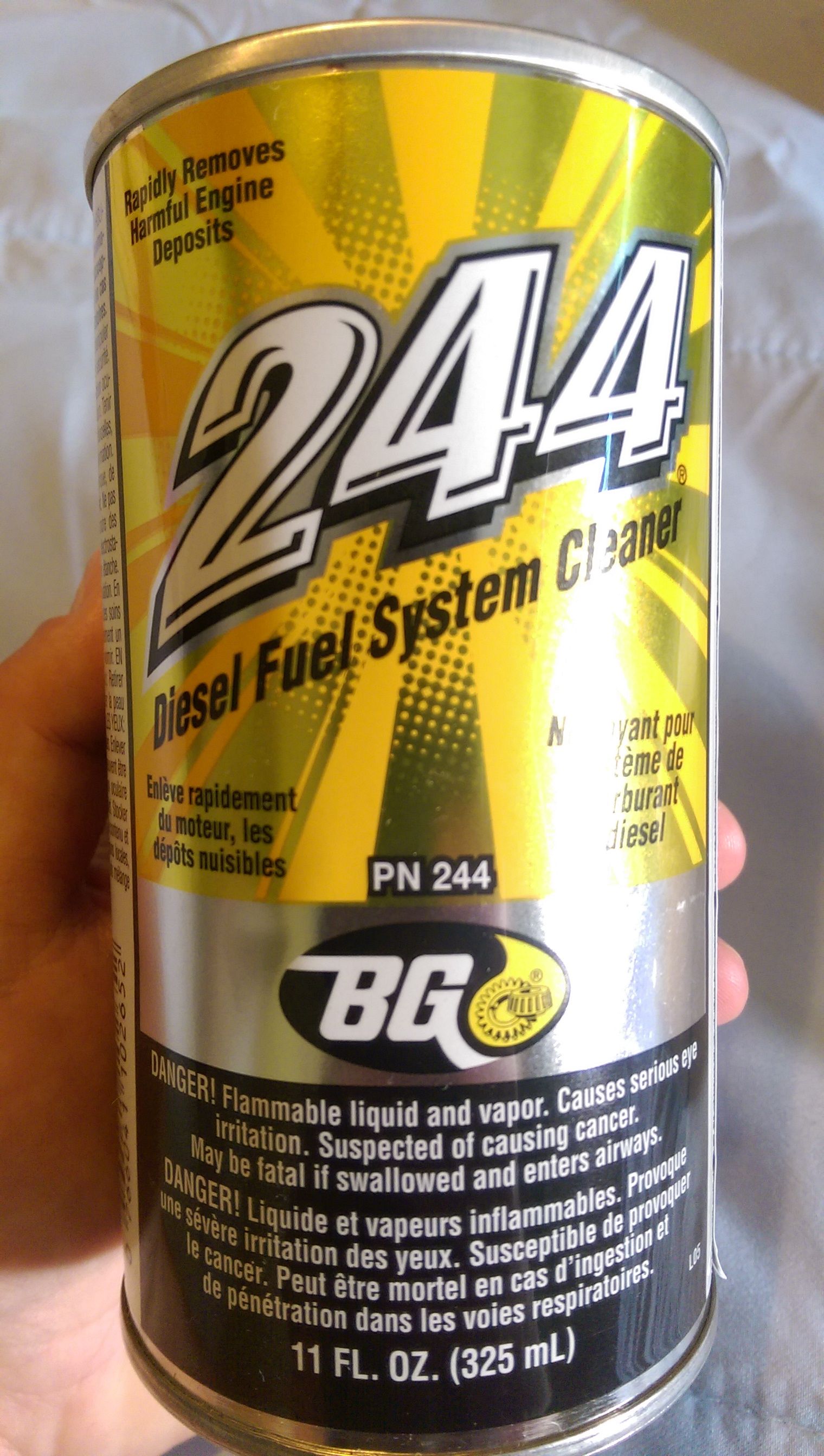 BG 244 Diesel Fuel System Cleaner