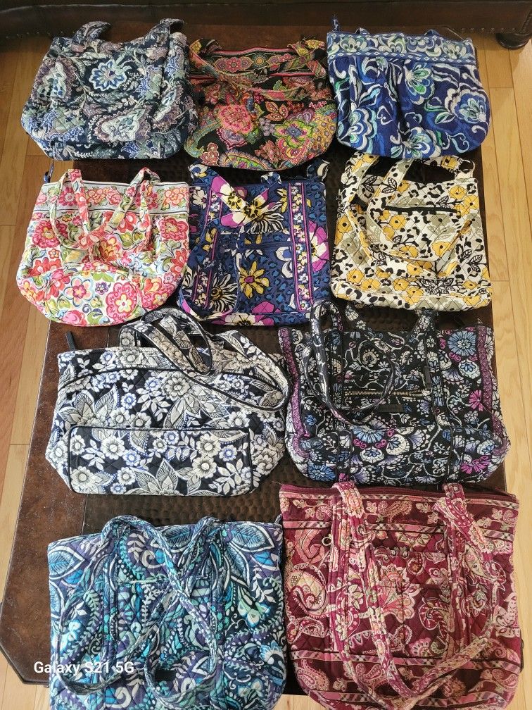 Assorted Vera Bradley Bags For Sale