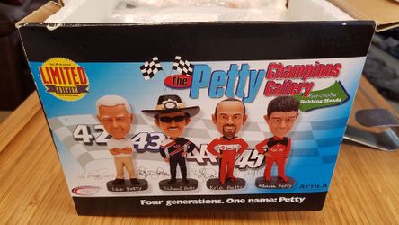 Four piece NASCAR Collection MINT with COA & dozens more items posted here